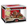 Jurassic Park POP! Moment Movies Jurassic Park- Dr. Sattler & Triceratops