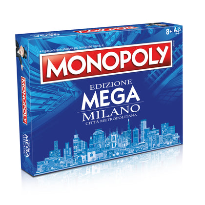 Winning Moves - Monopoly - Mega Milano Città Metropolitana