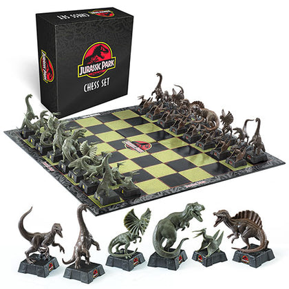 Jurassic Park chess board