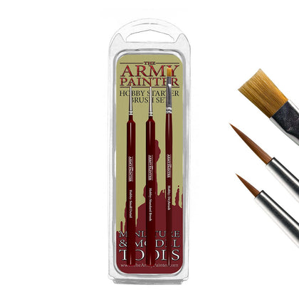 The Army Painter - Brush - Hobby Starter Brush Set