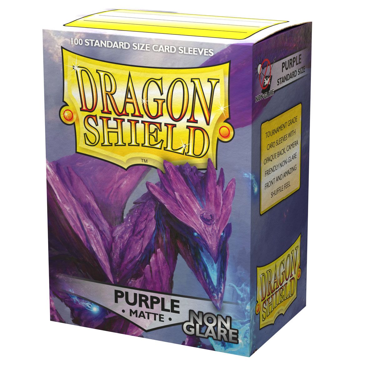 Dragon Shield - Standard - Matte - Non Glare - Purple 100pcs