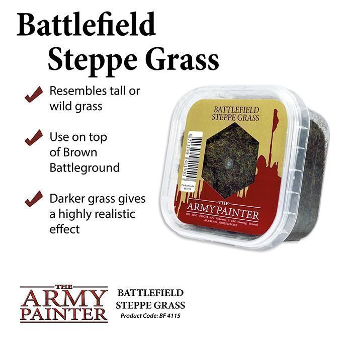 The Army Painter - Scenary - Battlefield Steppe Grass