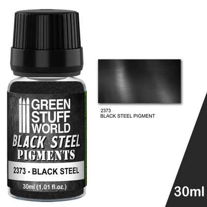 Green Stuff World - Paints - Pigments - Black Steel