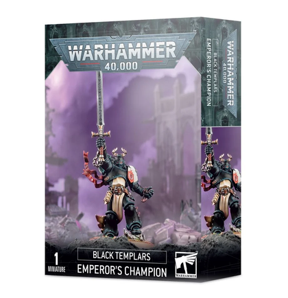 Warhammer 40000 - Black Templars - Emperor's Champion