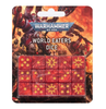 Warhammer 40000 - World Eaters - World Eaters Dice Set