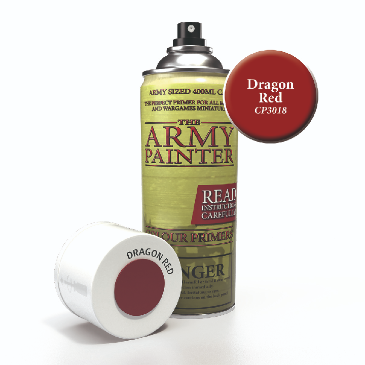 The Army Painter - Base Primer - Dragon Red Spray