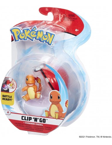 Boti - Pokémon Clip 'N' Go Pokéball Wave 8 Charmander