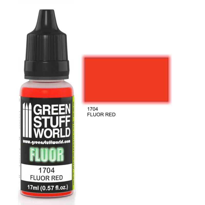Green Stuff World - Paints - Fluor Paint - Red