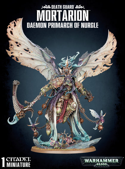 Warhammer 40000 - Death Guard - Mortarion, Daemon Primarch of Nurgle