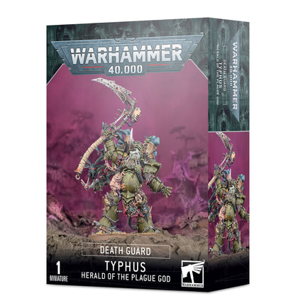 Warhammer 40000 - Death Guard - Typhus, Herald of the Plague God