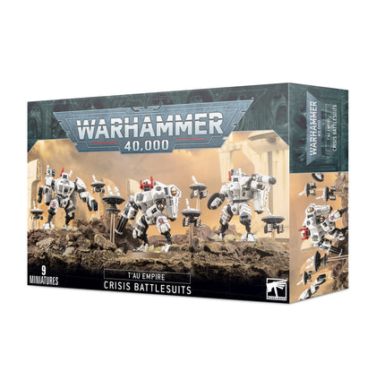 Warhammer 40000 - T'au - XV8 Crisis Battlesuit Team