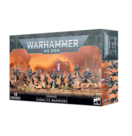Warhammer 40000 - Drukhari - Kabalite Warriors