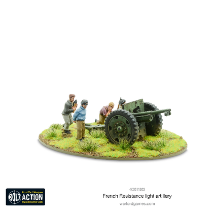 Bolt Action - French Resistance Light Artillery