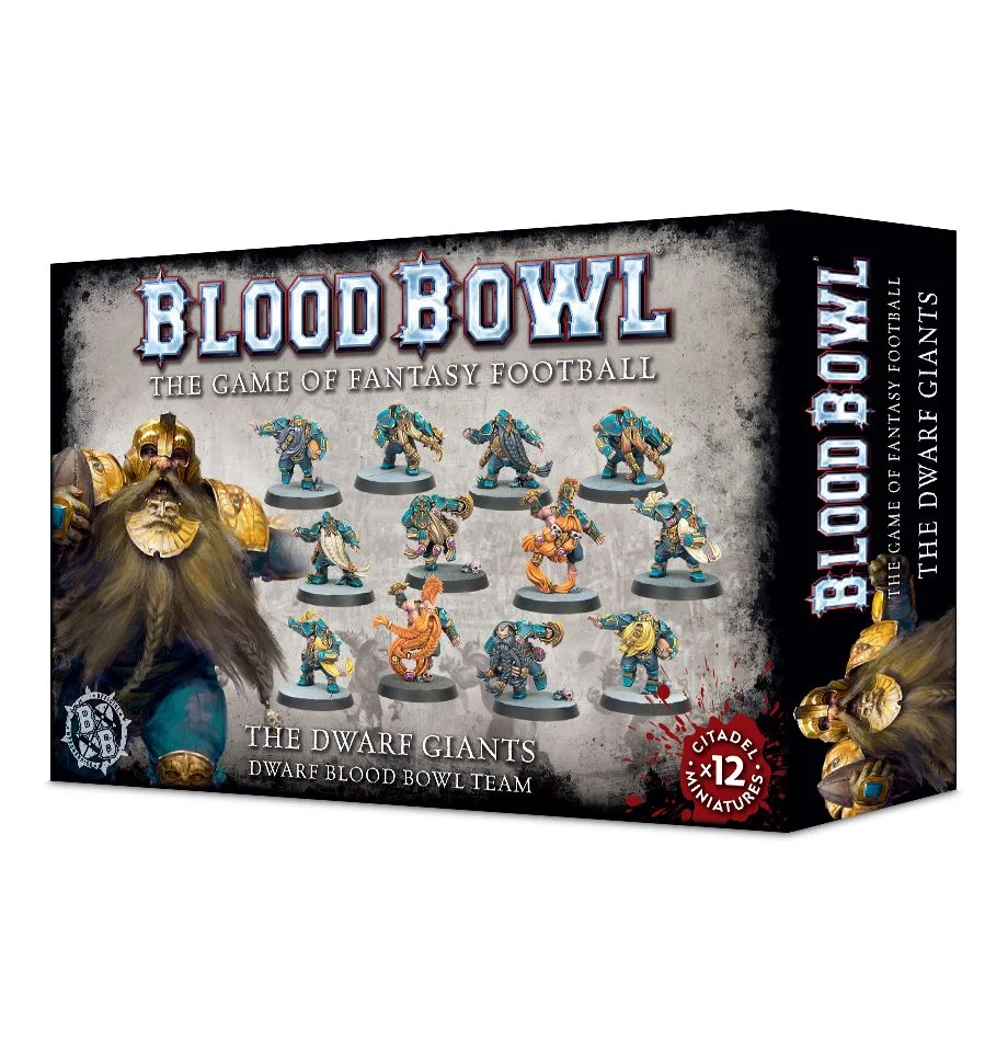 Blood Bowl  - Dwarf Team: The Dwarf Giants