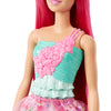 Barbie Dreamtopia Principessa Bambola (capelli rosa scuro)