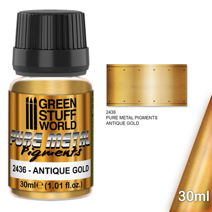 Green Stuff World - Paints - Pigments - Pure Metal Antique Gold