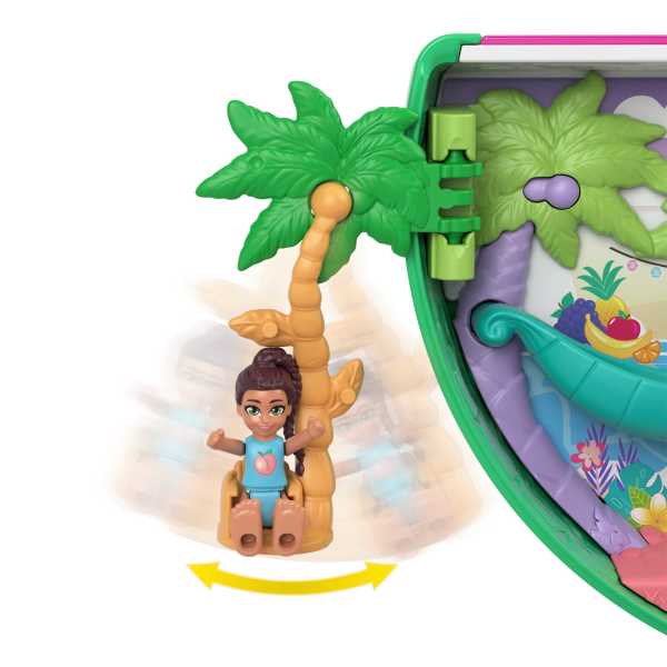 Polly Pocket- Unicorno Magiche Sorprese Playset Con Micro Bambole Polly E Lila Accessori Polly Pocket- Unicorno Magiche Sorprese Playset Con Micro Bambole Polly E Lila Accessori