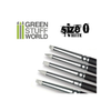 Green Stuff World - Tools - Colour Shapers Brushes - Size 0 - White Soft