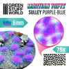 Green Stuff World - Scenary - Martian Fluor Tufts - Sully Purple Blue