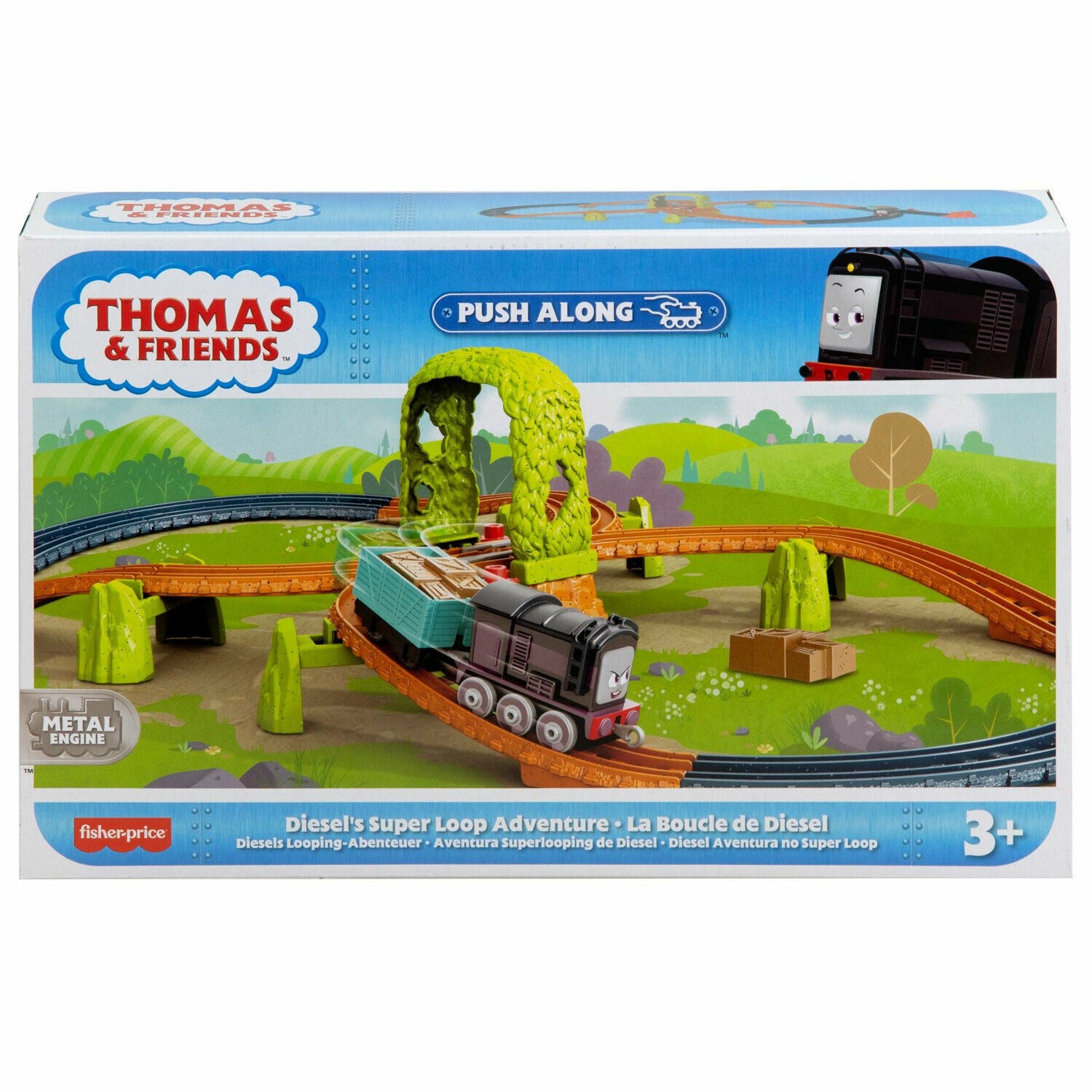 Fisher Price Pista Trenino Thomas Dinossauro Thomas Walking Bridge