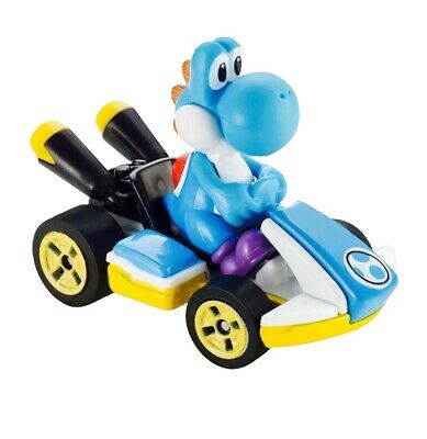 Hot Wheels - Mario Kart - Light-Blue Yoshi