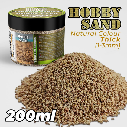 Thick Hobby Sand 200ml - Natural