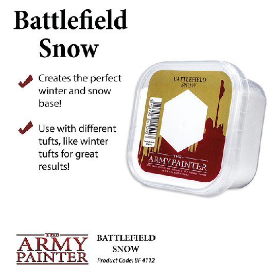 The Army Painter - Scenary - Battlefield Snow