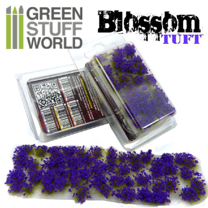 Green Stuff World - Scenary - Blossom Tufts - Purple Flowers - 6mm