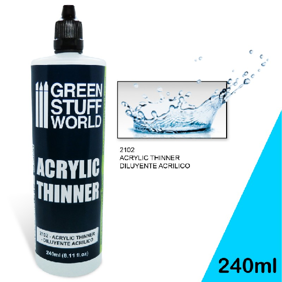 Green Stuff World - Paints - Acrylic Thinner 240 ml