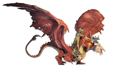 Dungeons & Dragons Icons of the Realms Premium Pre-Painted Miniature Gargantuan Tiamat 37 cm