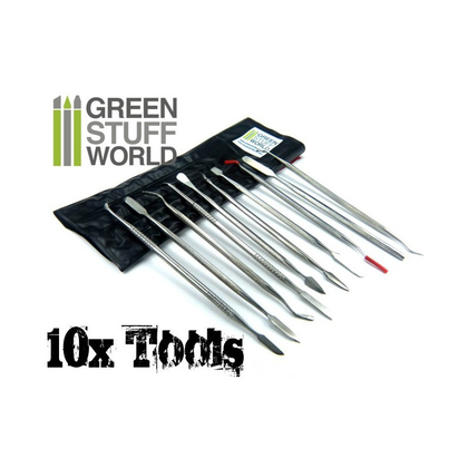 Green Stuff World - Tools - 10x Sculpting Tools