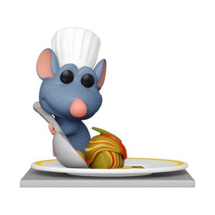 Deluxe POP! Disney- Remy w/Ratatouille Vinyl Figure 9 cm