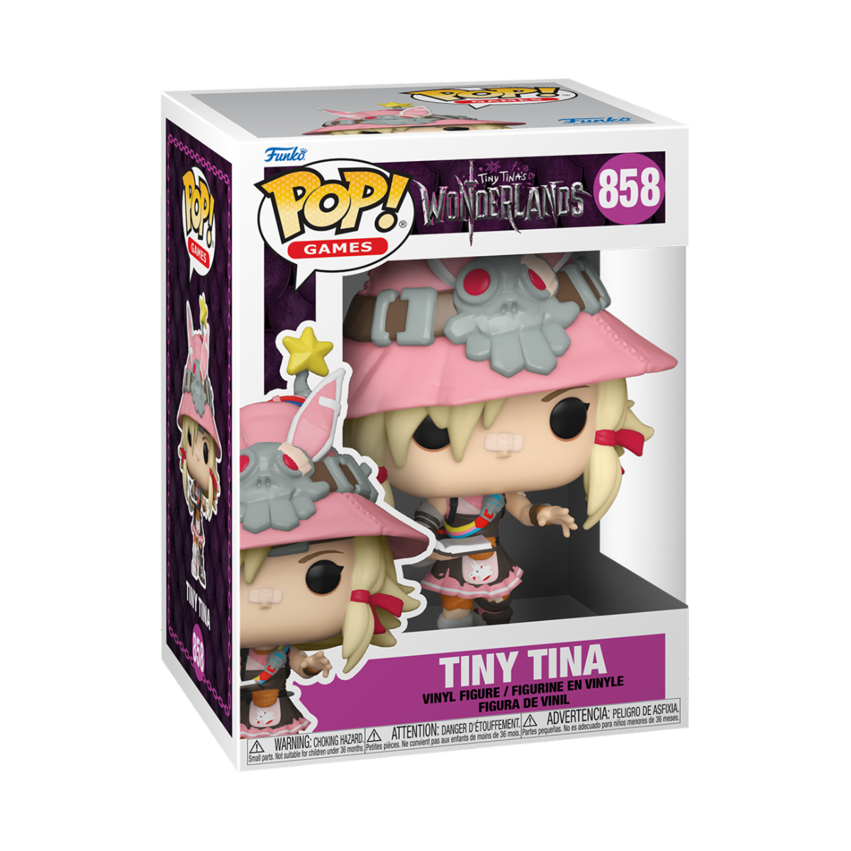 Tiny Tina’s Wonderland POP! Games Vinyl Figure Tiny Tina 9 cm