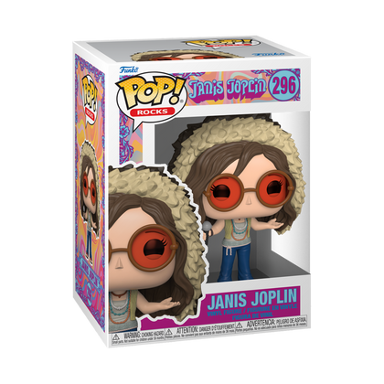 Rocks POP! Music Janis Joplin Vinyl Figure 9 cm