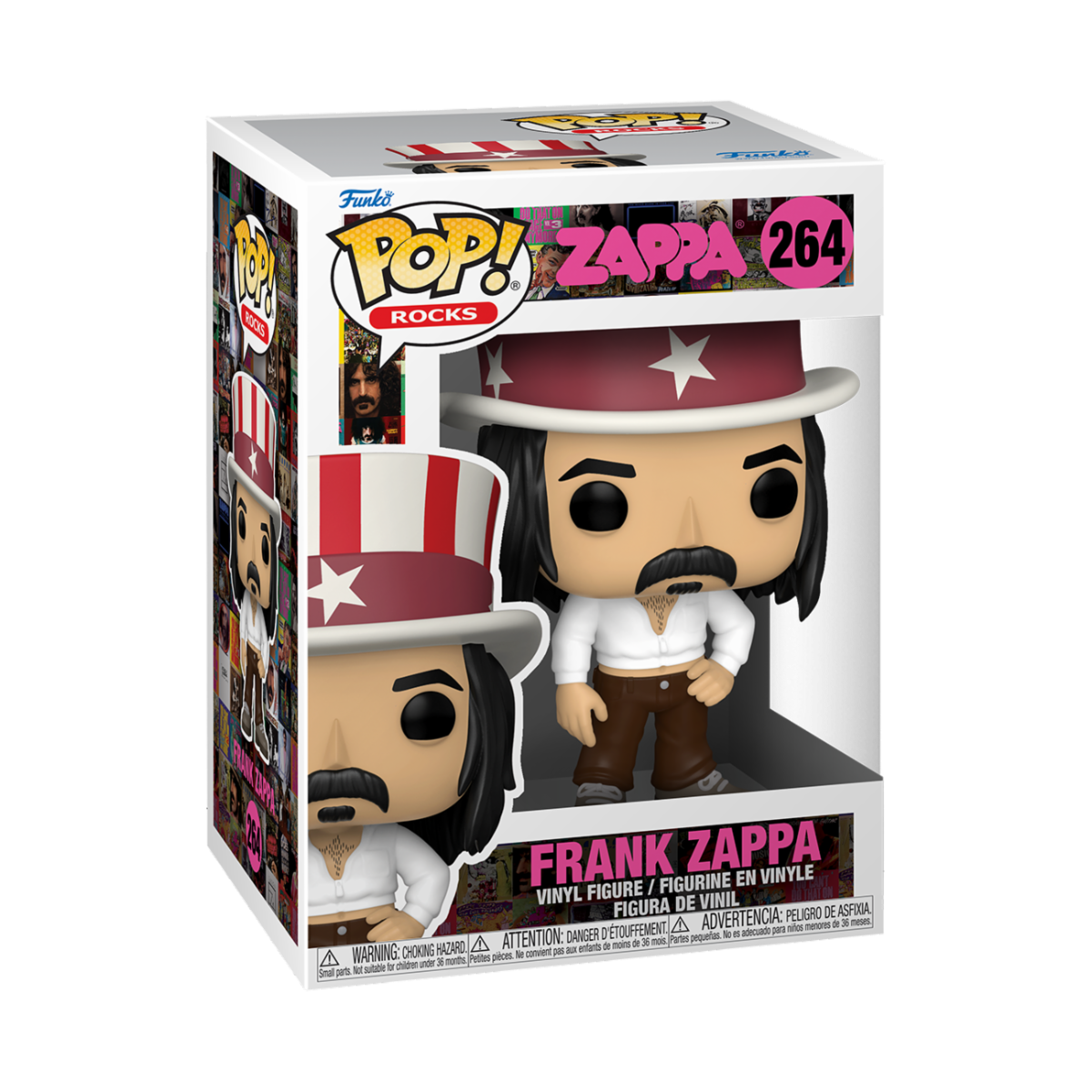 Frank Zappa POP! Rocks Vinyl Figure Frank Zappa 9 cm