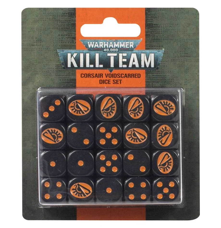 Kill Team - Corsair Voidscarred Dice Set