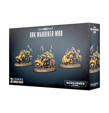 Warhammer 40000 - Orks - Ork Warbiker Mob