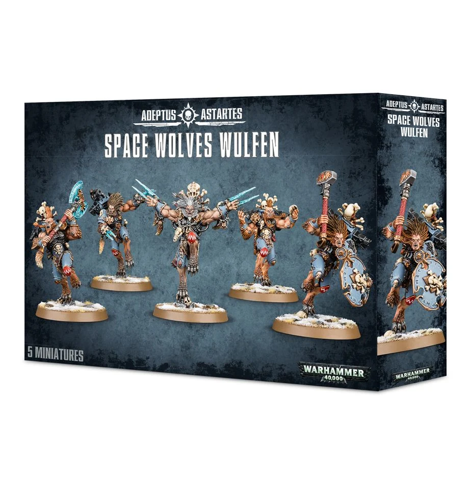 Warhammer 40000 - Space Wolves - Wulfen