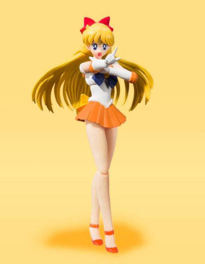 Sailor Moon SH Figuarts Action Figure Sailor Venus Animation Color Edition 14 cm