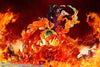 Tamashii Nations - One Piece - FiguartsZERO PVC Statue (Extra Battle) - Luffy Red Roc 45 cm