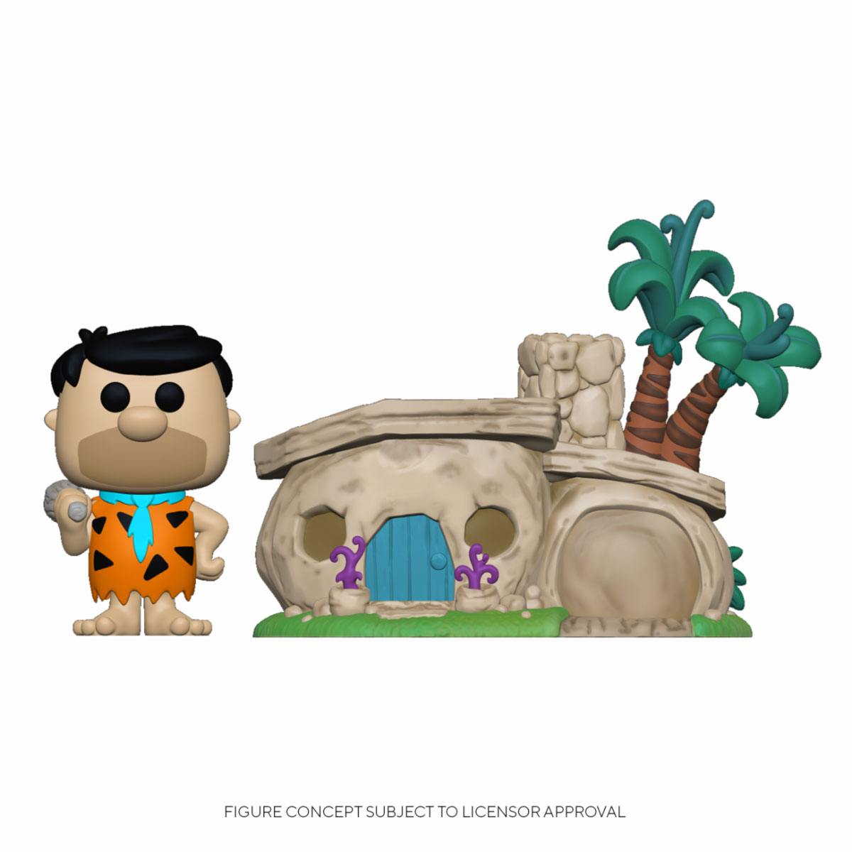 The Flintstones POP! Town Vinyl Figure Flintstone's Home 9 cm