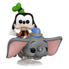 Walt Disney World 50th Anniversary POP! Rides Super Deluxe Vinyl Figure Dumbo w/Goofy 15cm