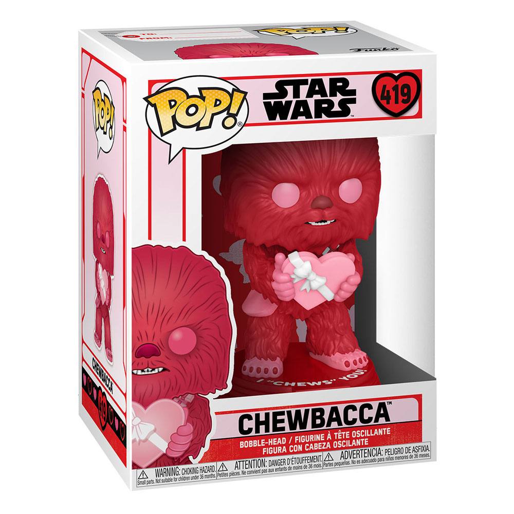 Star Wars Valentines POP! Star Wars Vinyl Figure Cupid Chewbacca 9 cm