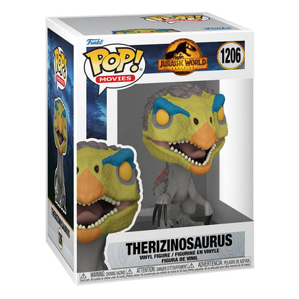 Jurassic World 3 POP! Movies Vinyl Figure Therizinosaurus 9cm