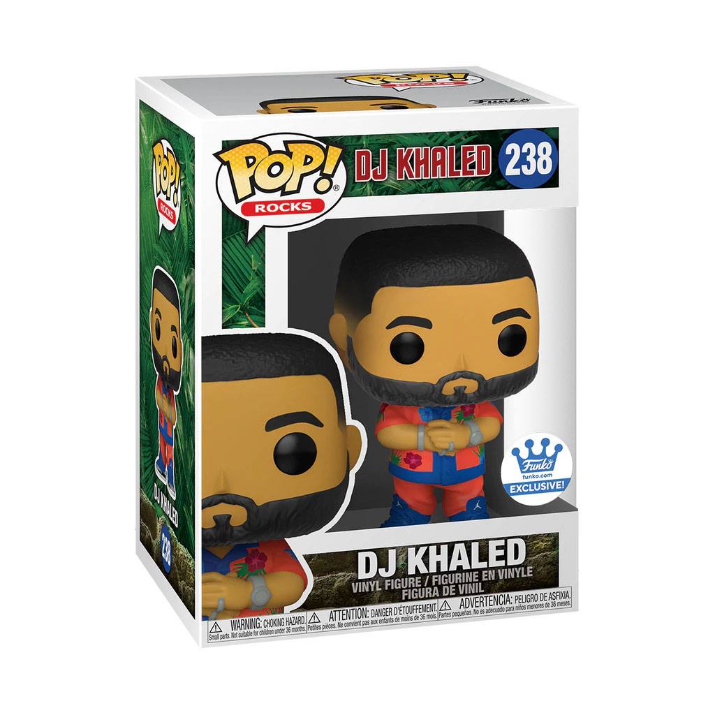 DJ Khaled POP! Rocks Vinyl Figure Exclusive 9 cm
