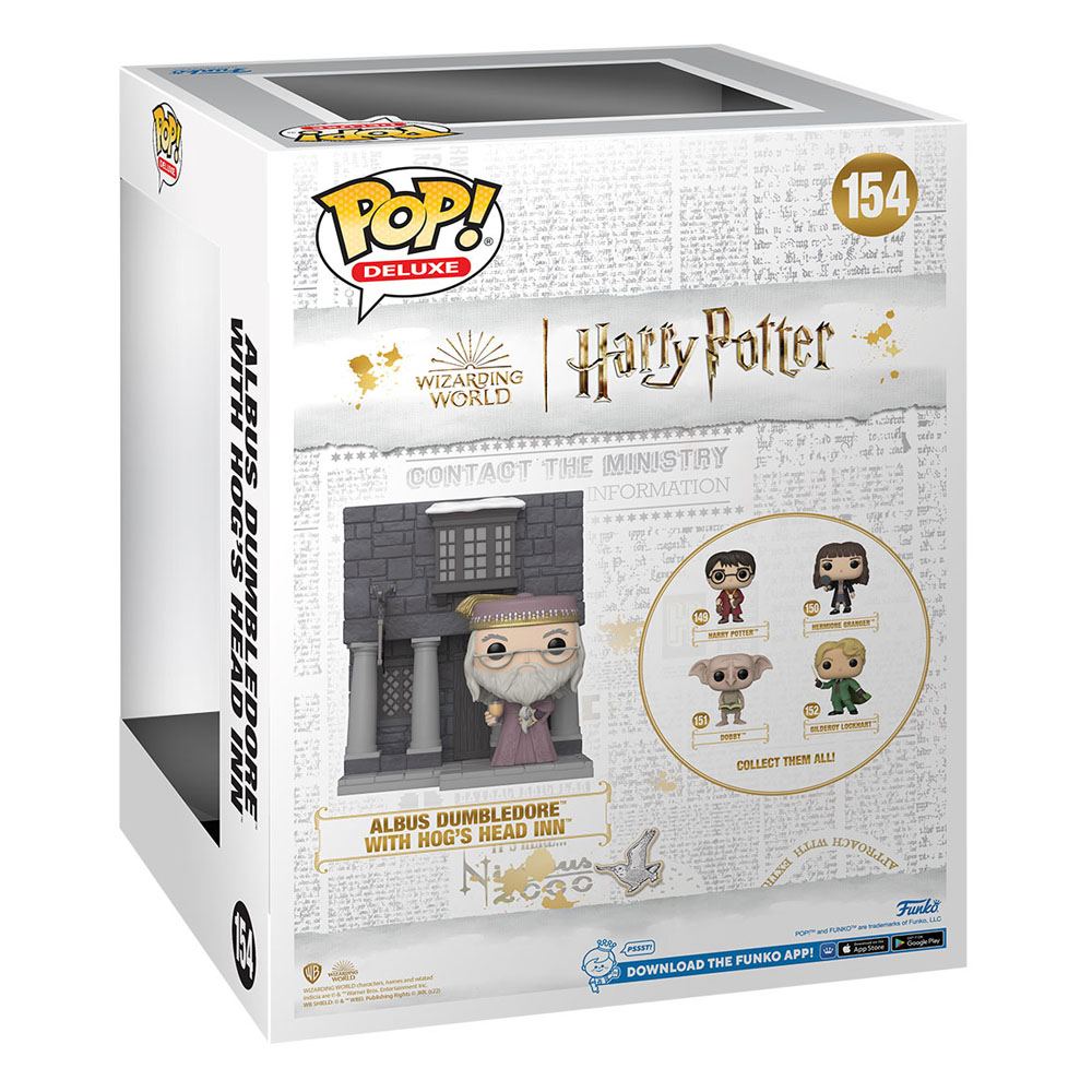 Harry Potter - Chamber of Secrets Anniversary POP! Deluxe Vinyl Figure Hogsmeade - Hog's Head w/Dumbledore 9 cm
