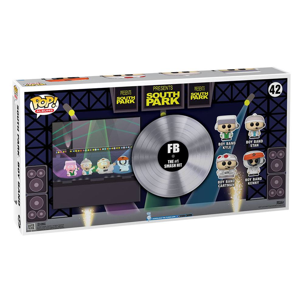 South Park POP! Albums DLX Vinyl Figure 4-Pack Boyband 9 cm