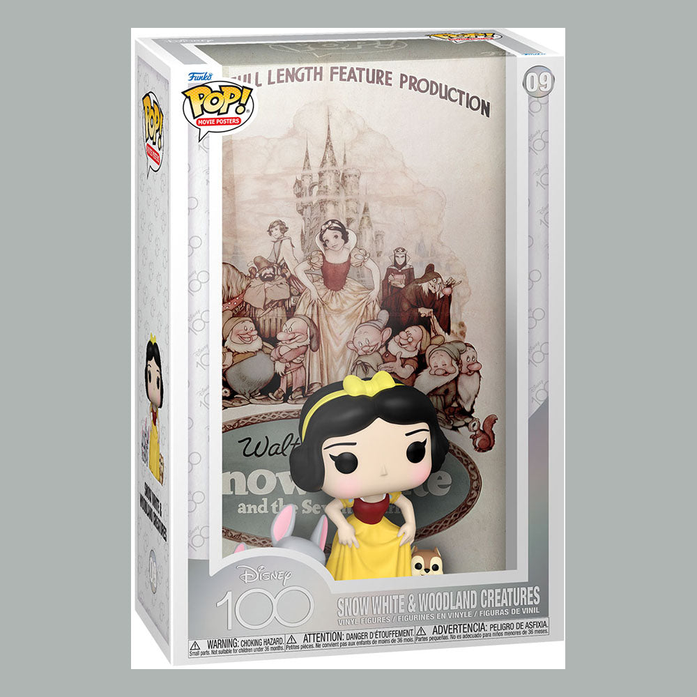 Disney POP! Movie Poster & Figure Snow White 9 cm