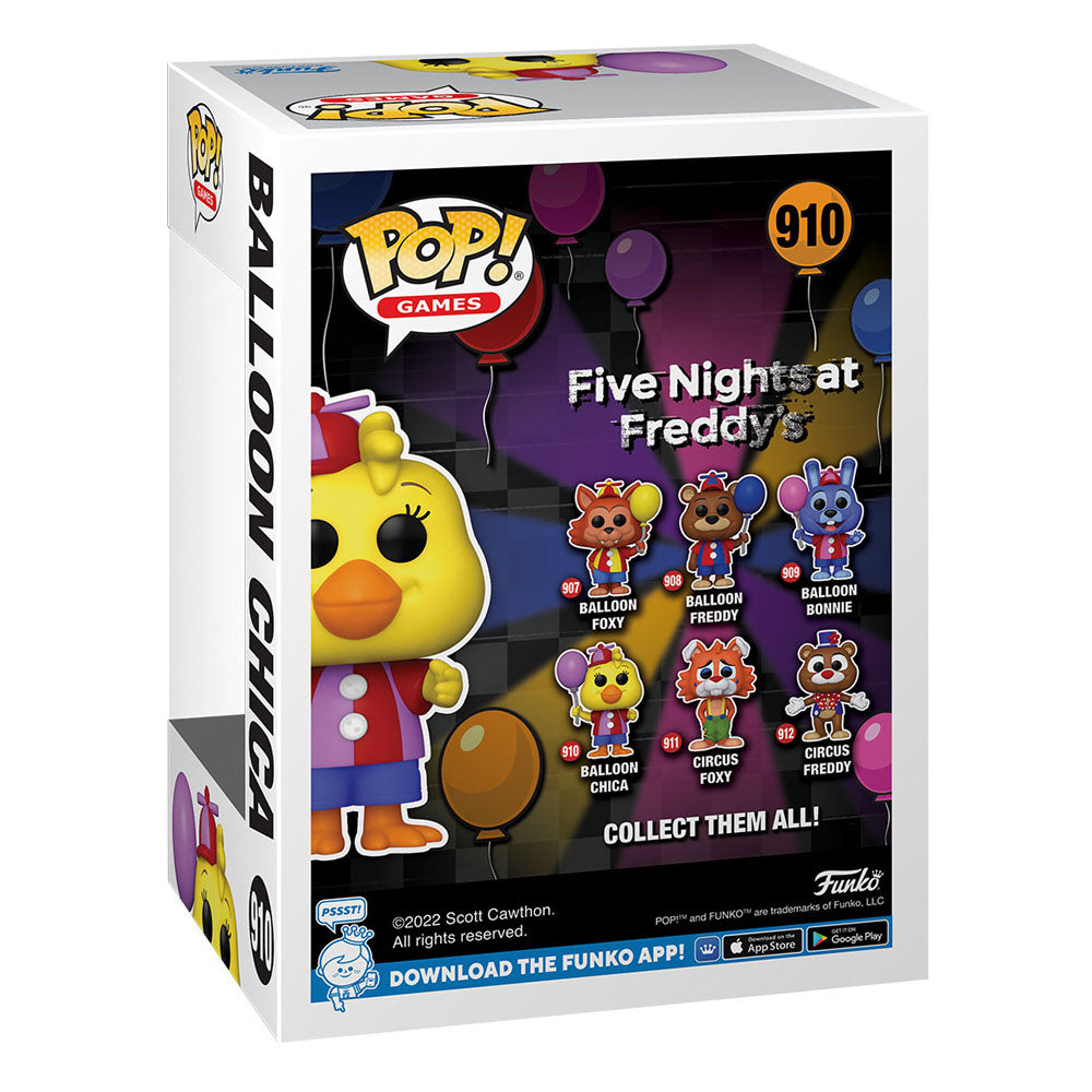 Five Nights at Freddy's Security Breach POP! Games Vinyl Figure Balloon Chica 9 cm