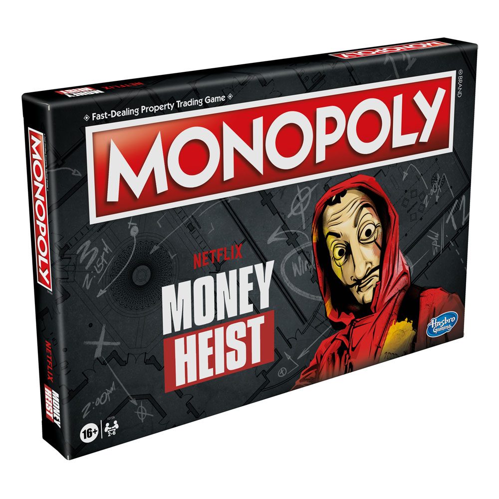 Hasbro - Monopoly -Money Heist Board Game Eng